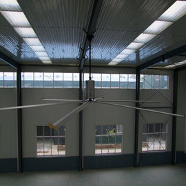fan de techo industrial grande del aire grande de los 24ft Hvls seis cuchillas, energía eléctrica teledirigida 1500w