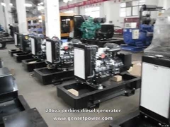 Generador diésel con motor Perkins 20 kVA 404A-22G1