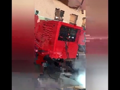Soldadora diésel de corriente continua impulsada por motor de arco de 400 amperios y 500 amperios, máquina de soldadura, generador