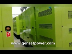 Generador diésel Cummins de 450kva y 450kw