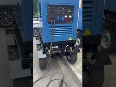 Saldador con doble motor diesel de arco continuo Mig 400A 500Amp