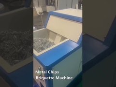 Taller de máquinas CNC Prensado en frío hidráulico de tornillos de virutas de metal de cobre, hierro y acero, máquina de briquetas
