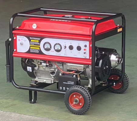 comienzo eléctrico del generador portátil de la gasolina del motor de gasolina 6kw para el hogar