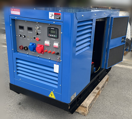 Miller grande azul 500X MMA bastón Mig 500Amp máquina de soldadura de corriente continua generador de soldadora diesel