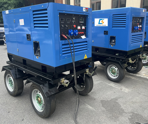 Denyo 600A 400A 450Amp motor diésel accionado por unidades de soldadura de corriente continua generador