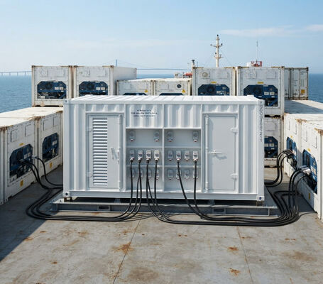 STAR COOL Diesel Genset Thermo King 500kw Power Pack Diesel Engine Genset para contenedores de refrigeración marítima enchufes enchufes