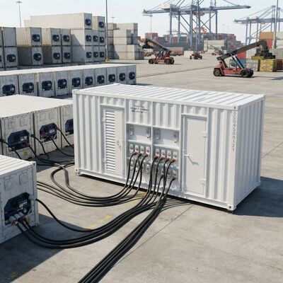 30pcs enchufes agua de refrigeración 460V 60Hz contenedor Reefer Genset generador diesel paquete de energía