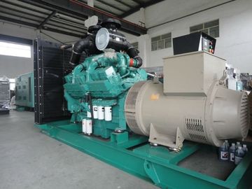 Generador diesel trifásico de Cummins, generador refrigerado por agua de 380V 3 mw
