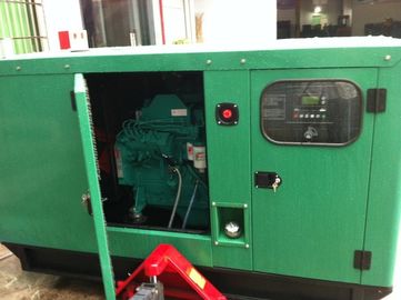 generador diesel silencioso de 100kw Cummins, generador 125kva con el gobernador electrónico