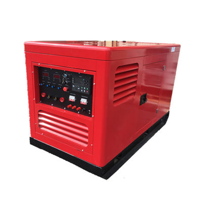 generador refrigerado por agua del soldador de 15kva Genset 500A, máquina IP23 de la soldadura AL ARCO del motor diesel