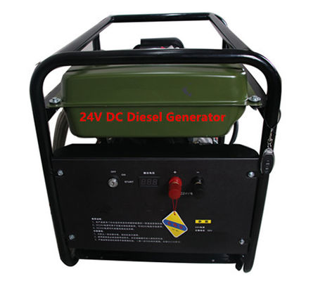El aire refrescó 24V DC 5kw 3000rpm Genset Diesel Generator IP23