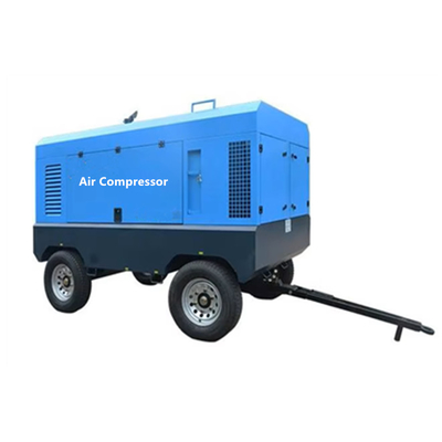 Ingersoll Rand 550cfm 350cfm motor diesel de 12 bar compresor de aire portátil para la perforación de rocas