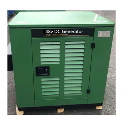 Telecomunicaciones al aire libre 160A 200A Motor pequeño 24V 72V generador de energía 48 Volt DC Generador diesel para la carga de la batería
