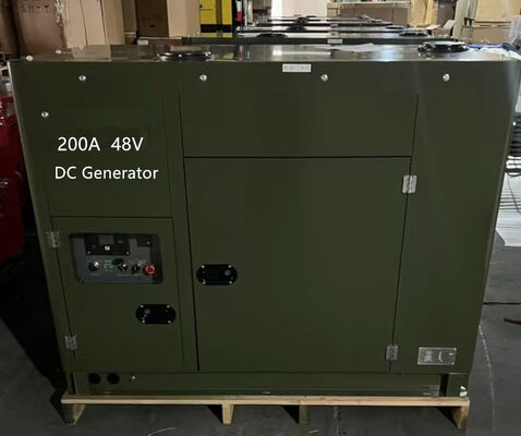 250A 300A Comienzo automático de la batería de carga de la batería generador de 48V generador diesel de corriente continua para uso de telecomunicaciones