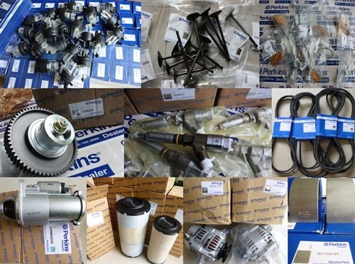Las piezas del motor de Perkins Diesel Generator 1104c 44tag del poder de 25 KVA 30 KVA 80kva engrasan el radiador de los filtros de combustible