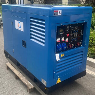 Máquina de soldadura de trabajo pesado Big Blue 600 Air Pak soldadora diesel 600Amp para soldadura de bastón, mig