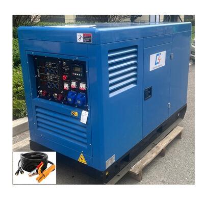 Soldador DC 38 VDC 40% ciclo de trabajo 800A Generador de soldadura diésel para soldadura de acero blindado y aluminio